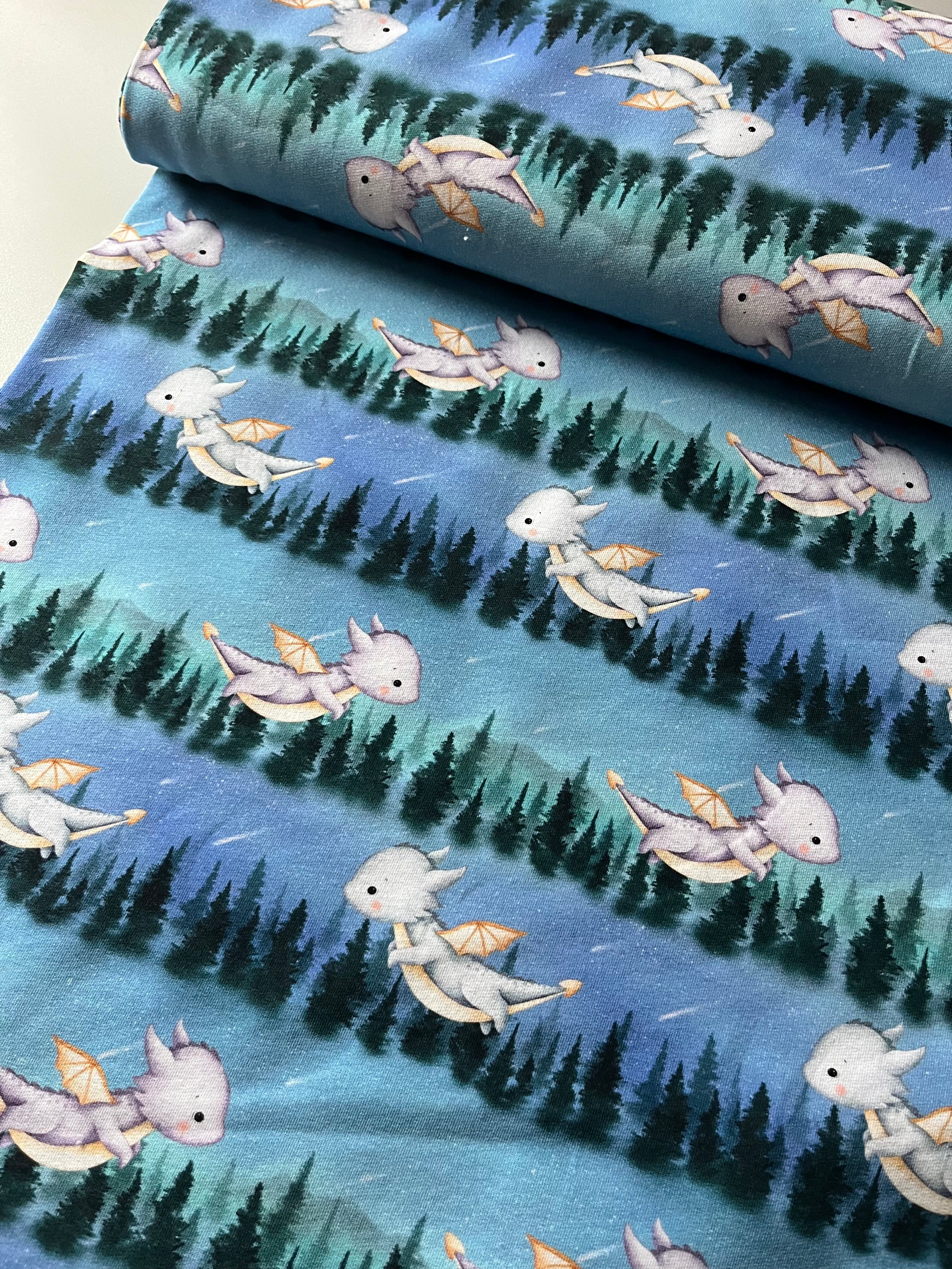 Drachen  French Terry Lagerware